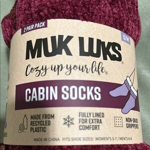 Muk Luk New cabin socks